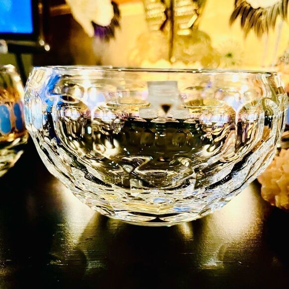 ♥️ Monique Lhuillier crystal for Waterford design, small treasure bowl. - Picture 12 of 14